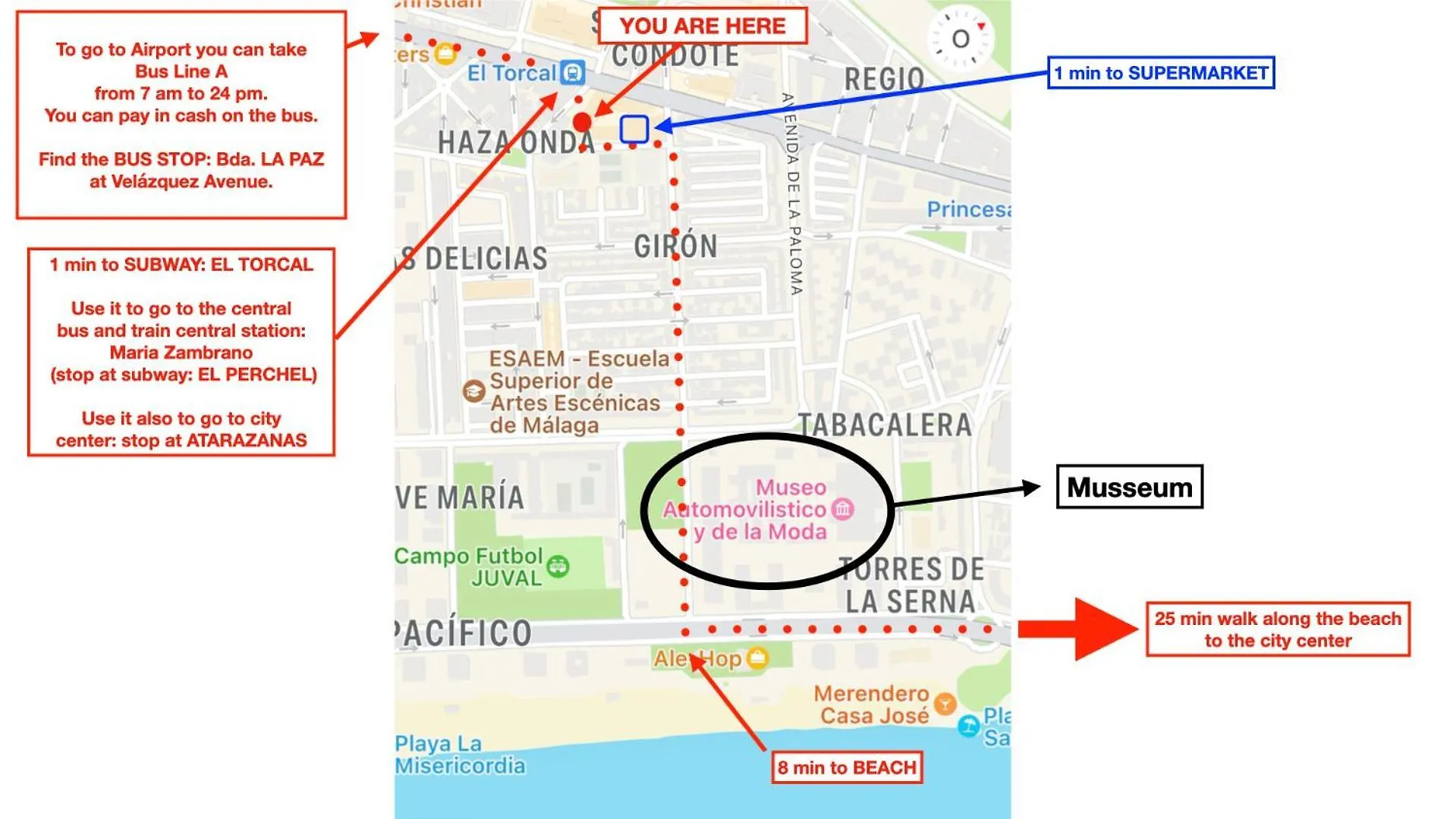 Completo Y Bello Apartamento En Málaga España